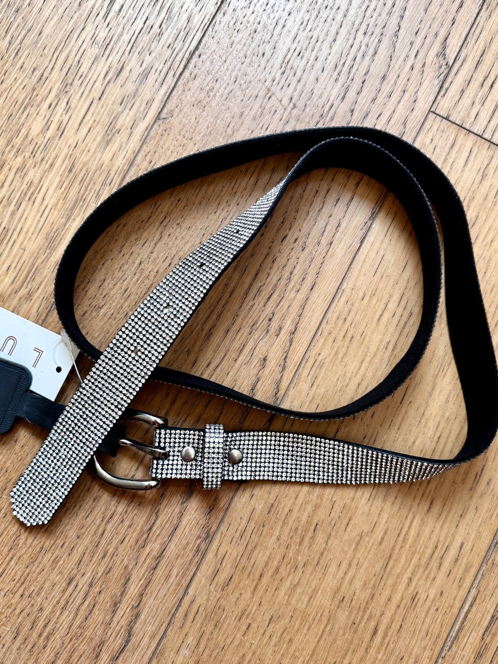 NWT Rhinestone Belt Size L/XL